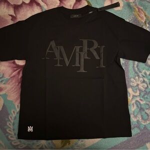 Amiri Black Staggered Shirt